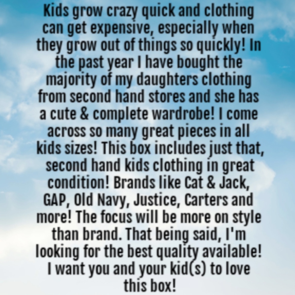 Kids 7+ Item Mystery Box! - Picture 2 of 2